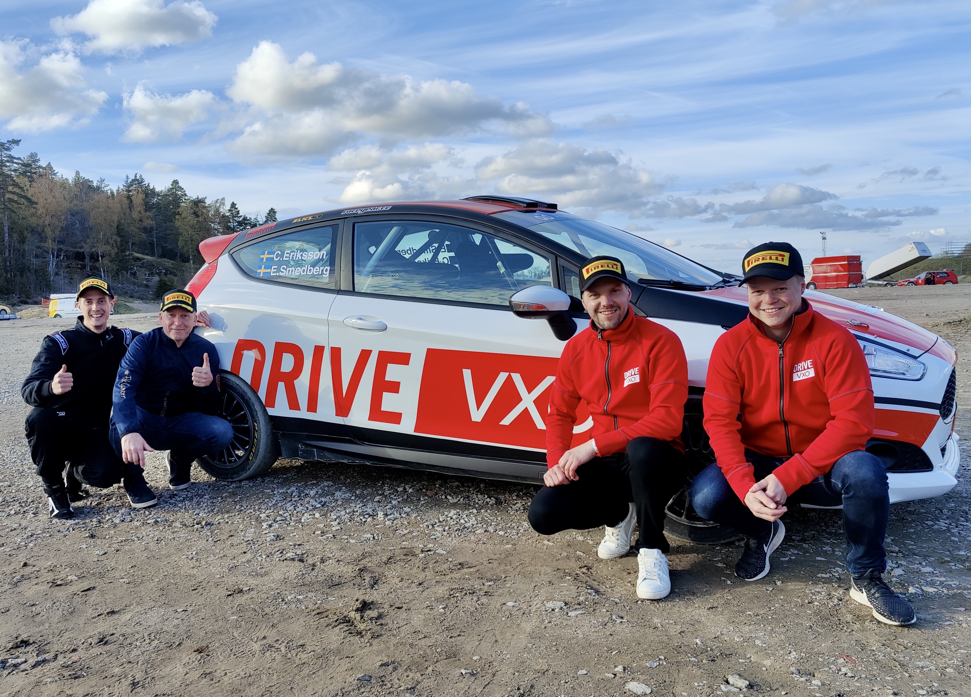 Svenska rallyeliten till DRIVE VXO Asfalts-SM